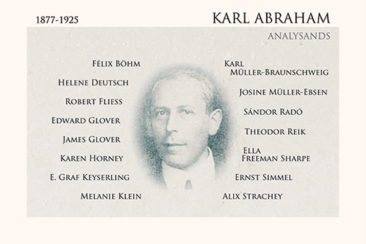 Karl Abraham (1877-1925). Freuds rots in de branding.